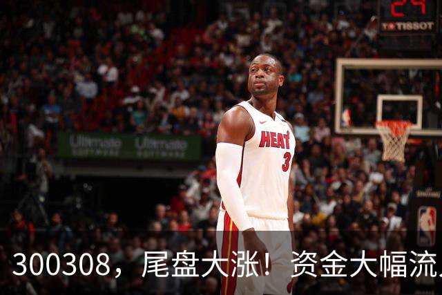 300308，尾盘大涨！资金大幅流入